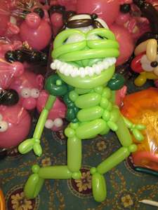 balloon crazy frog