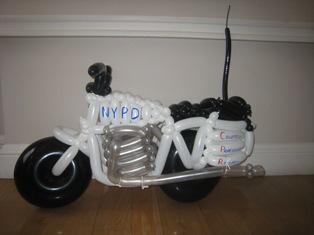 balloon police bike