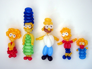 balloon simpsons