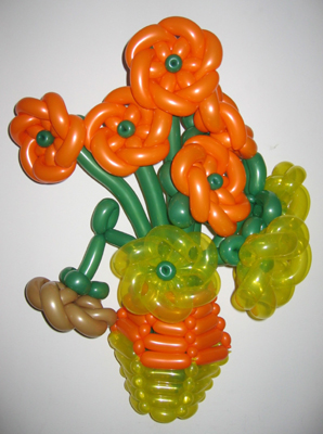 balloon sunflowers van gogh