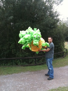 balloon three headed dragon