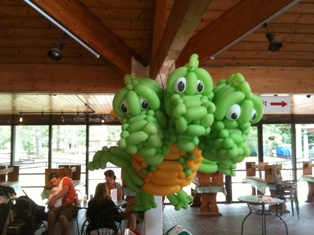 balloon three headed dragon