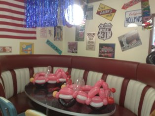 balloon pink cadillac