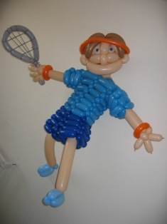 balloon tennis