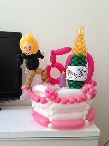 balloon cake