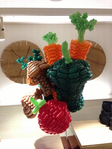 balloon model vegetables