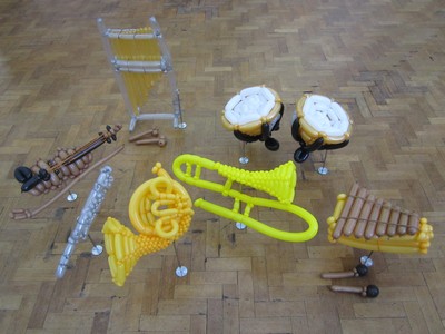 balloon model musical instrument