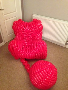 balloon model b and b italia up chair