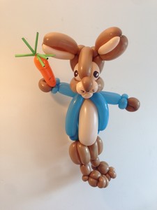 balloon model peter rabbit