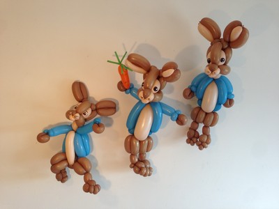 balloon model peter rabbit