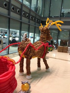 balloon model reindeer