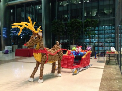 balloon model reindeer