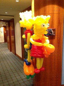 balloon simpsons