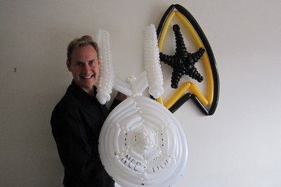 balloon model starship enterpirse