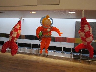 balloon model tintin