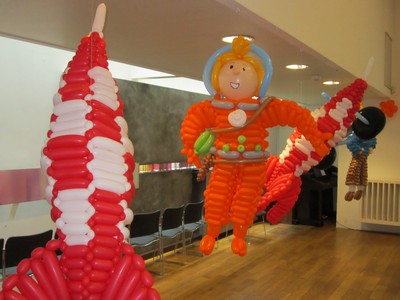 balloon model tintin