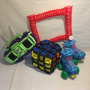 balloon model rollerskates